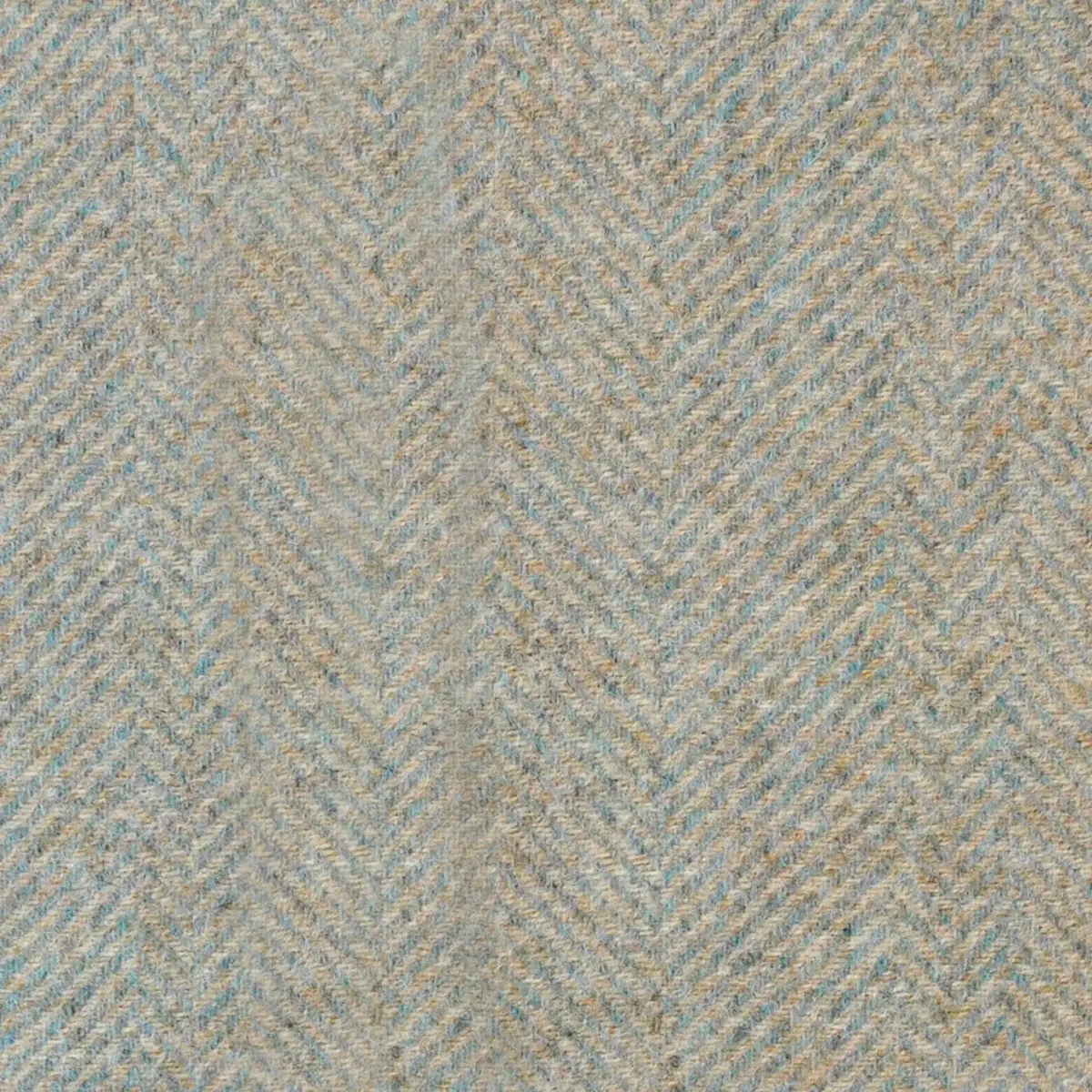 Glen Clova Fabric - Sage by blue checked woolen fabric from Abraham Moon & Sons