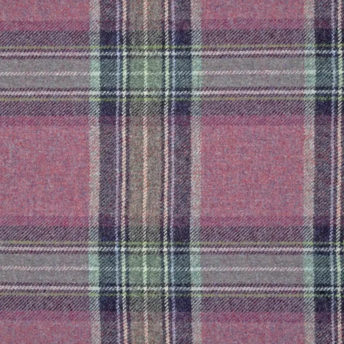 Glen Derry Fabric - Pink swatch