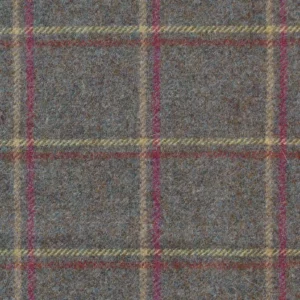 multicolour checked woolen fabric from Abraham Moon & Sons