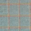 blue checked woolen fabric from Abraham Moon & Sons