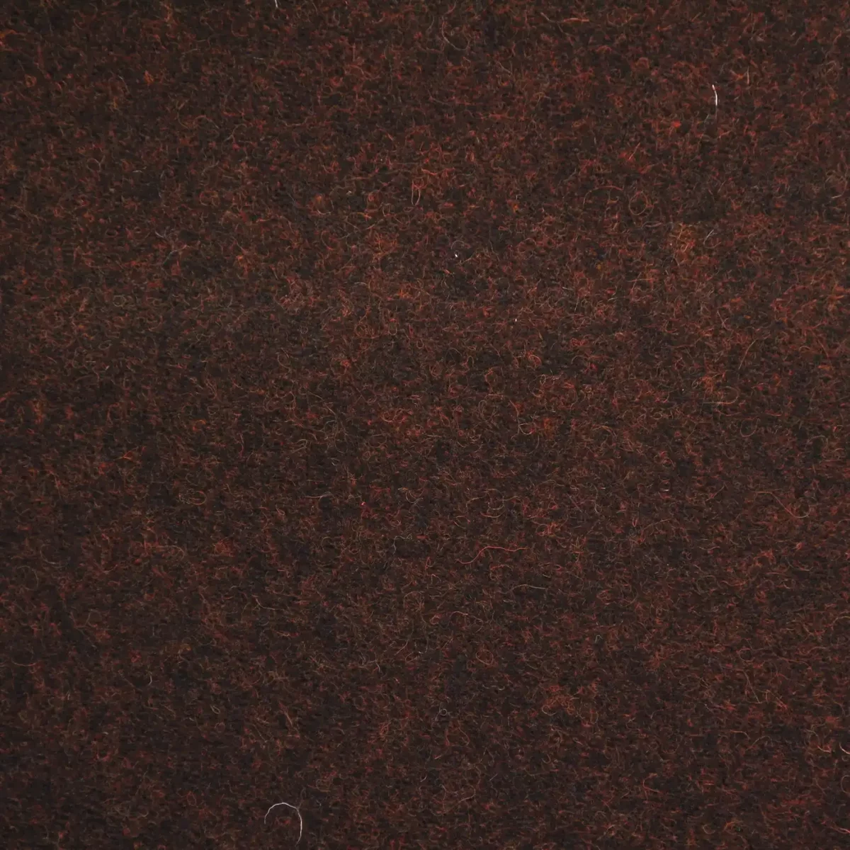 Earth Fabric - Chocolate by brown plain woolen fabric from Abraham Moon & Sons