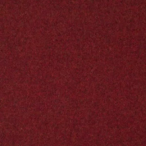 red plain woolen fabric from Abraham Moon & Sons