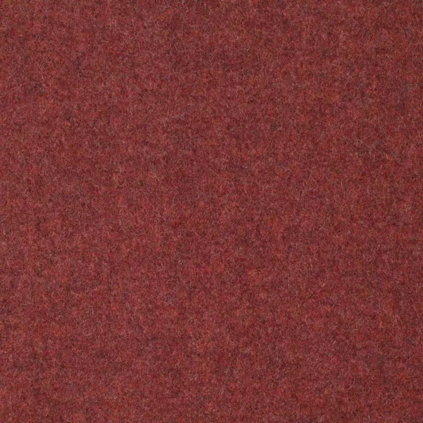 Earth Fabric - Raspberry by red plain woolen fabric from Abraham Moon & Sons