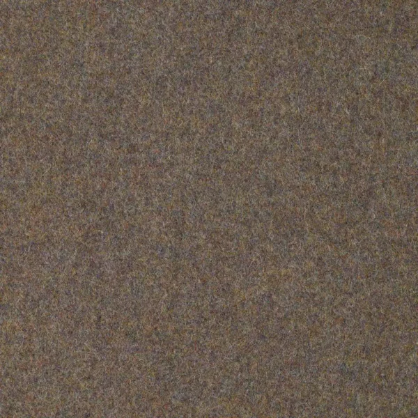 Earth Fabric - Violet by brown plain woolen fabric from Abraham Moon & Sons