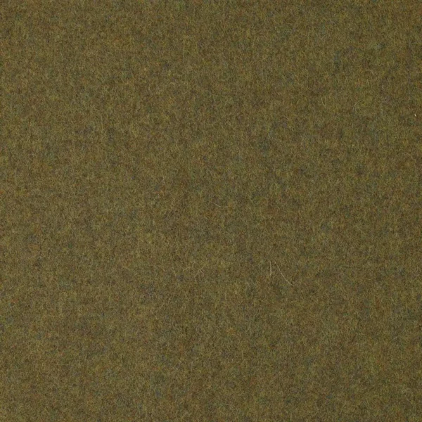 Earth Fabric - Finch by green plain woolen fabric from Abraham Moon & Sons