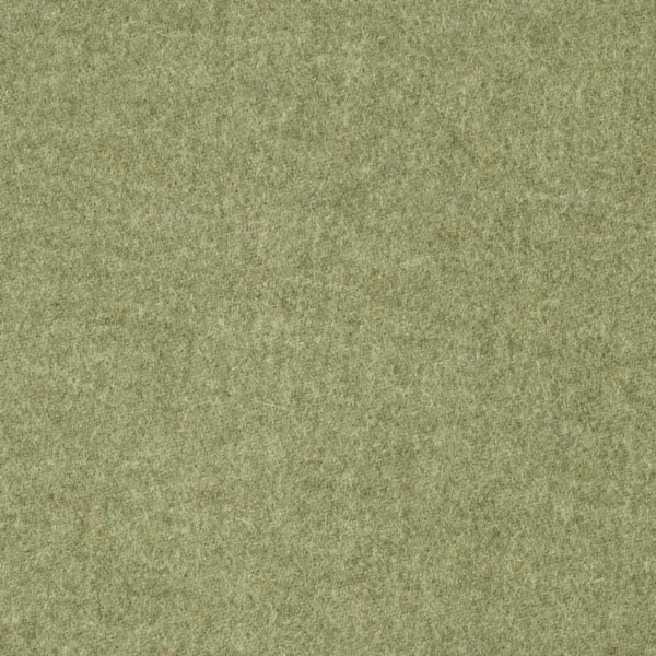 Earth Fabric - Willow by green plain woolen fabric from Abraham Moon & Sons