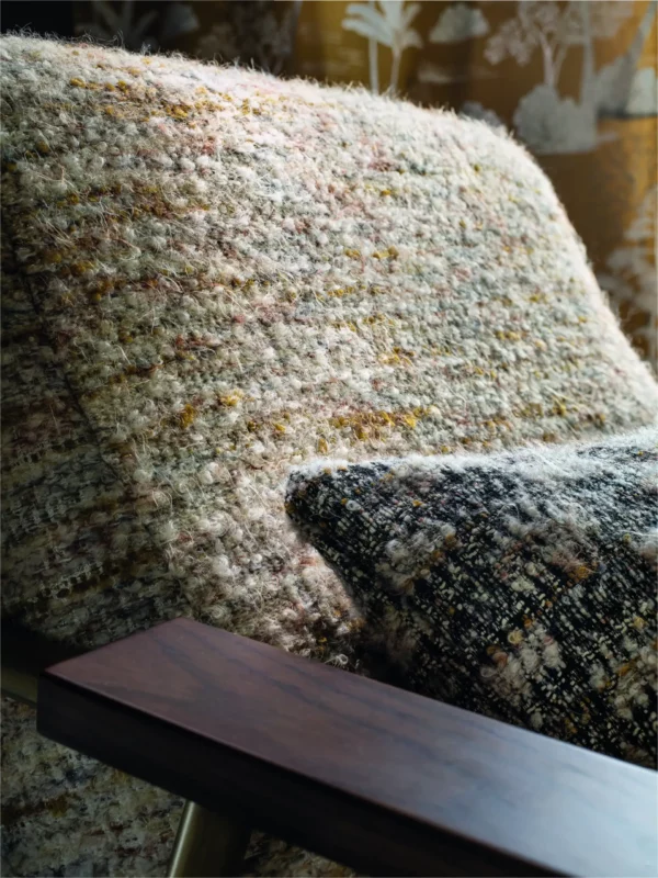 Chamarel Fabric - Praline Multico from