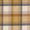yellow checked woolen fabric from Abraham Moon & Sons