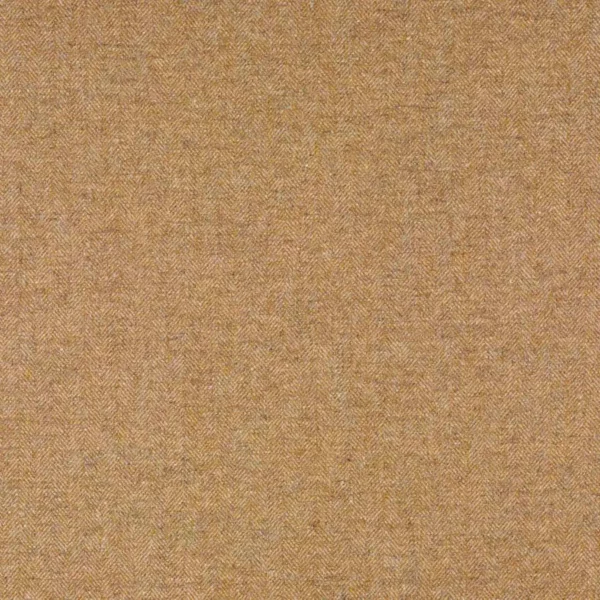 Deepdale Fabric - Mustard by black-grey plain woolen fabric from Abraham Moon & Sons