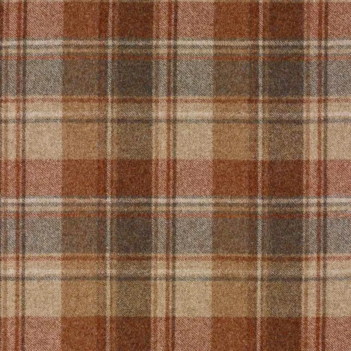 Snowshill Fabric - Red Earth swatch