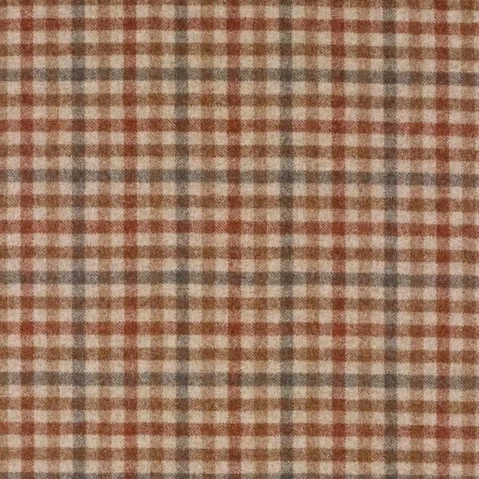 Bibury Fabric - Red Earth swatch