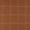 red checked woolen fabric from Abraham Moon & Sons