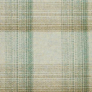 green checked woolen fabric from Abraham Moon & Sons