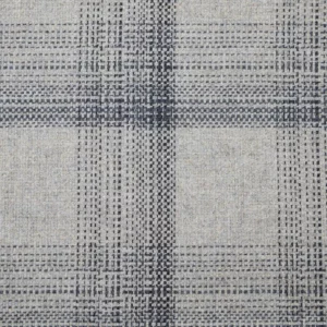 blue checked woolen fabric from Abraham Moon & Sons
