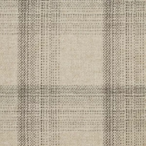 neutral checked woolen fabric from Abraham Moon & Sons