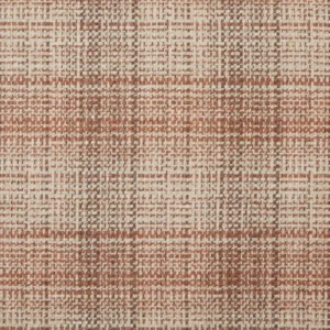 orange checked woolen fabric from Abraham Moon & Sons