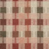 orange checked woolen fabric from Abraham Moon & Sons