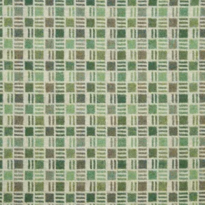 green checked woolen fabric from Abraham Moon & Sons