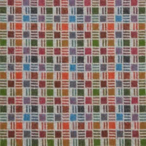 multicolour checked woolen fabric from Abraham Moon & Sons