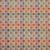 orange checked woolen fabric from Abraham Moon & Sons