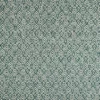 blue geometric woolen fabric from Abraham Moon & Sons