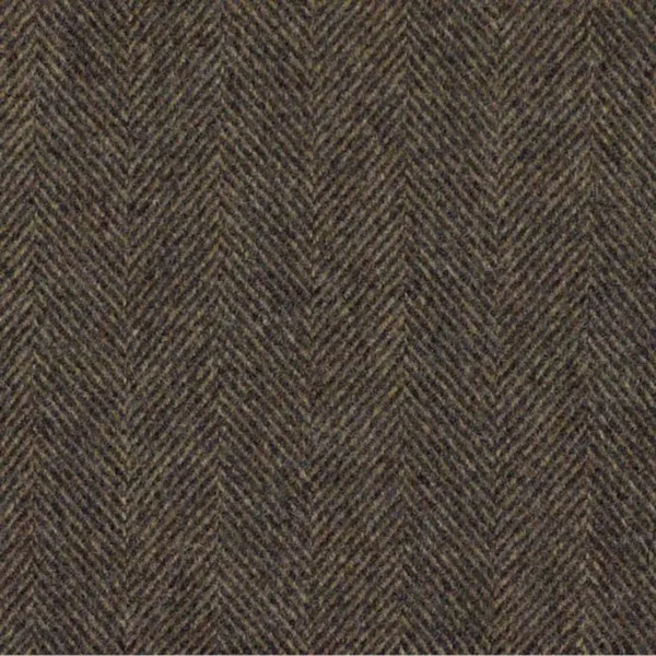 Glamis Fabric - Graphite by black-grey plain woolen fabric from Abraham Moon & Sons