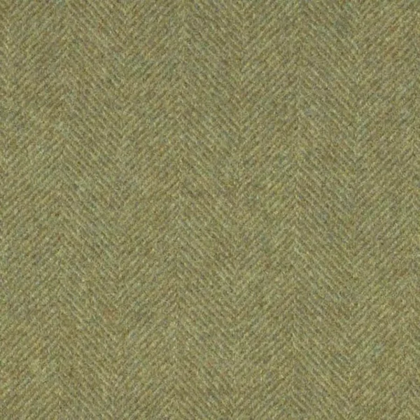 Glamis Fabric - Opal by green plain woolen fabric from Abraham Moon & Sons