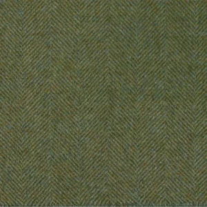 green plain woolen fabric from Abraham Moon & Sons