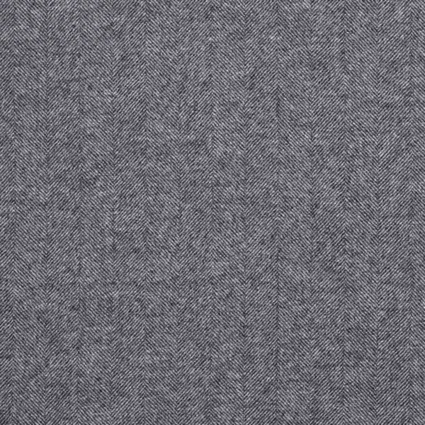 Stoneham Fabric - Dark Grey by black-grey plain woolen fabric from Abraham Moon & Sons