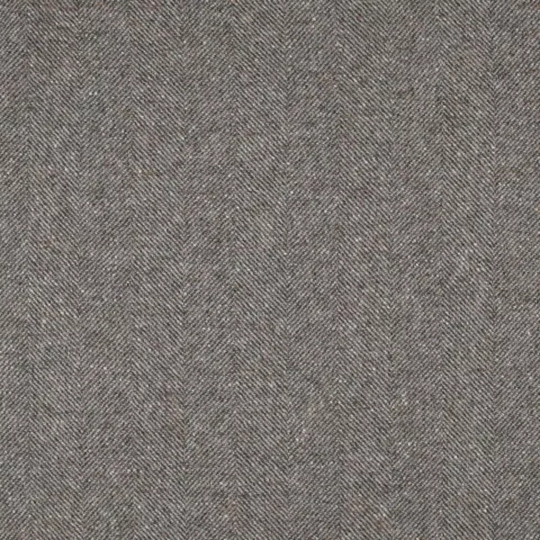 Traditional Fabric - Hessian by black-grey plain woolen fabric from Abraham Moon & Sons