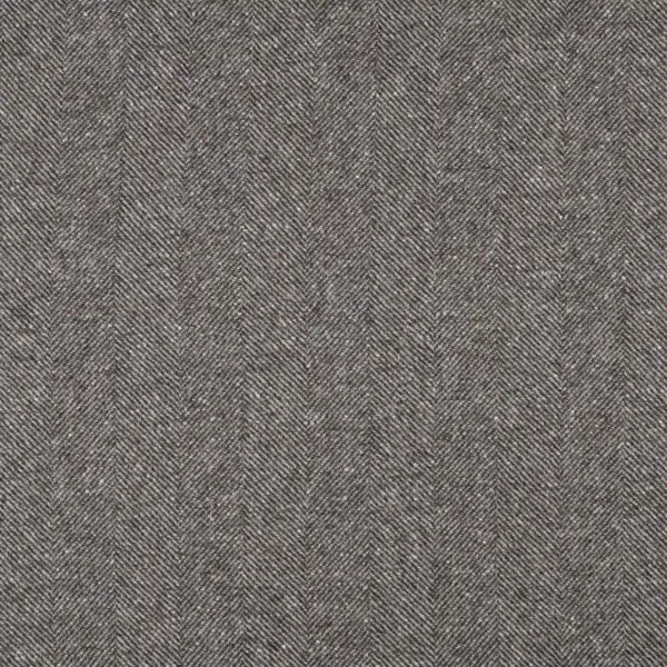 Traditional Fabric - Mocha by black-grey plain woolen fabric from Abraham Moon & Sons