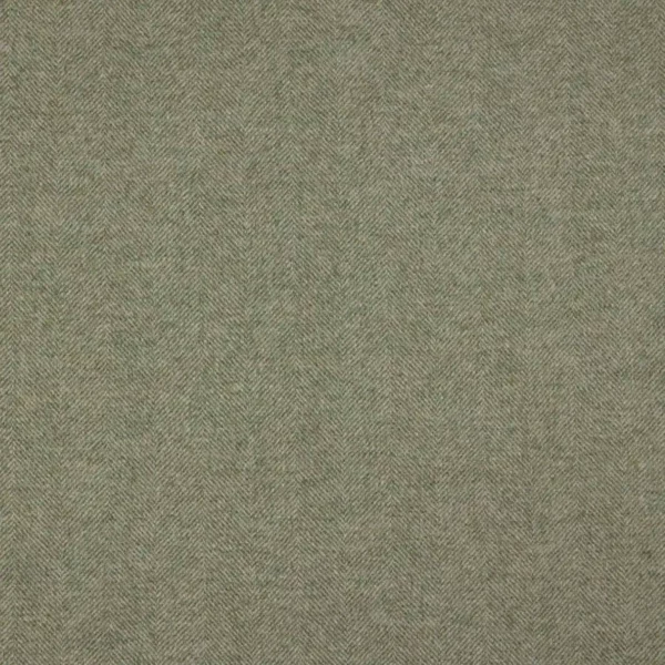 Chevron Fabric - Agate by green plain woolen fabric from Abraham Moon & Sons