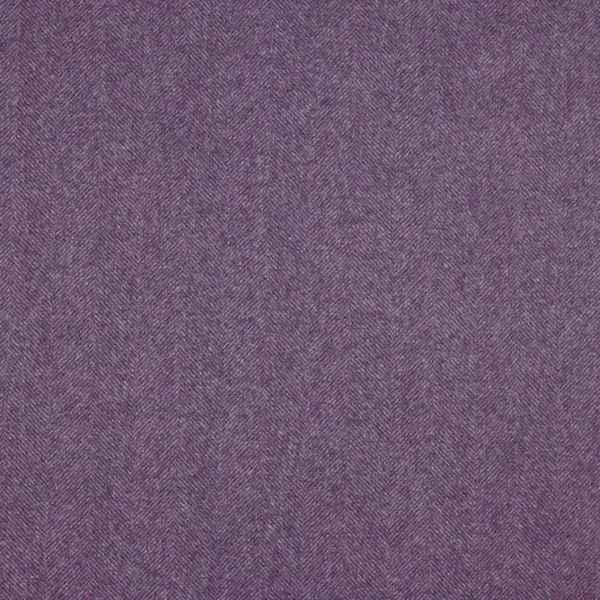 Chevron Fabric - Amethyst by purple plain woolen fabric from Abraham Moon & Sons