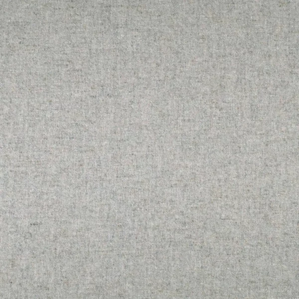 Deepdale Fabric - Dove by black-grey plain woolen fabric from Abraham Moon & Sons
