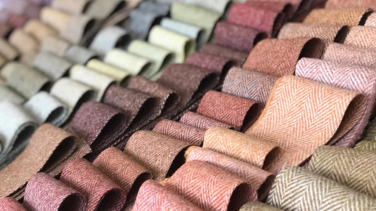 Herringbone Fabric - Lavender from