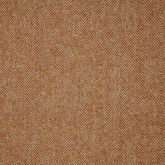 Herringbone Fabric - Terracotta swatch