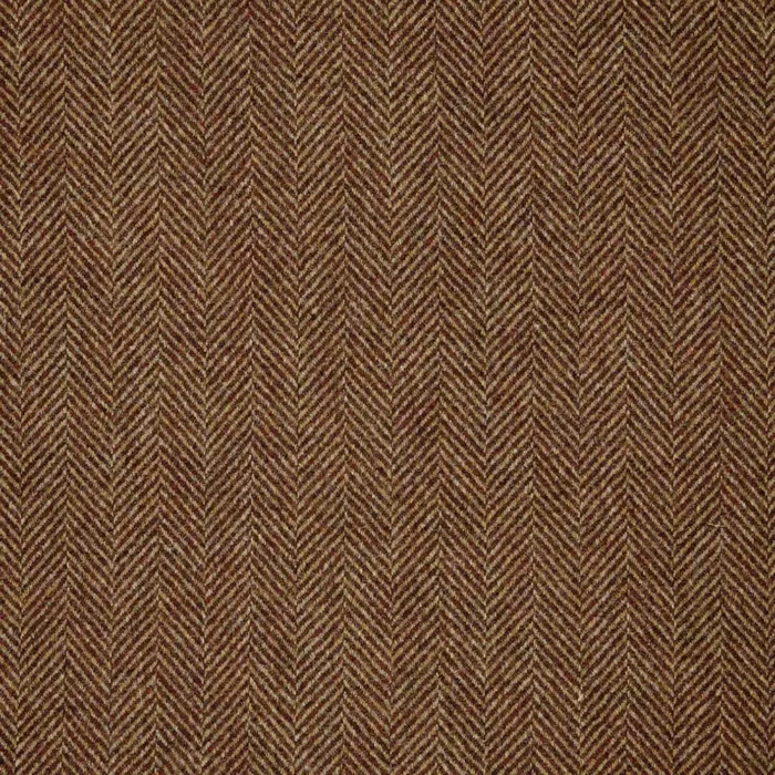 Herringbone Fabric - Rust swatch