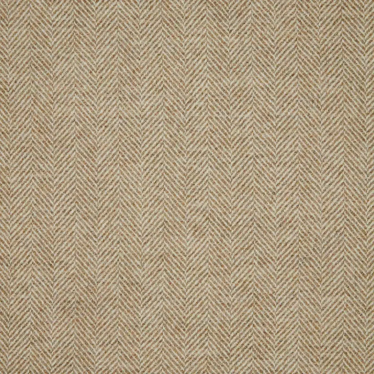 Herringbone Fabric - Cotton by white misc woolen fabric from Abraham Moon & Sons