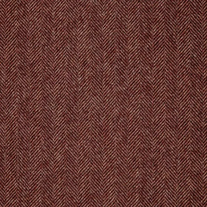 Herringbone Fabric - Russet swatch