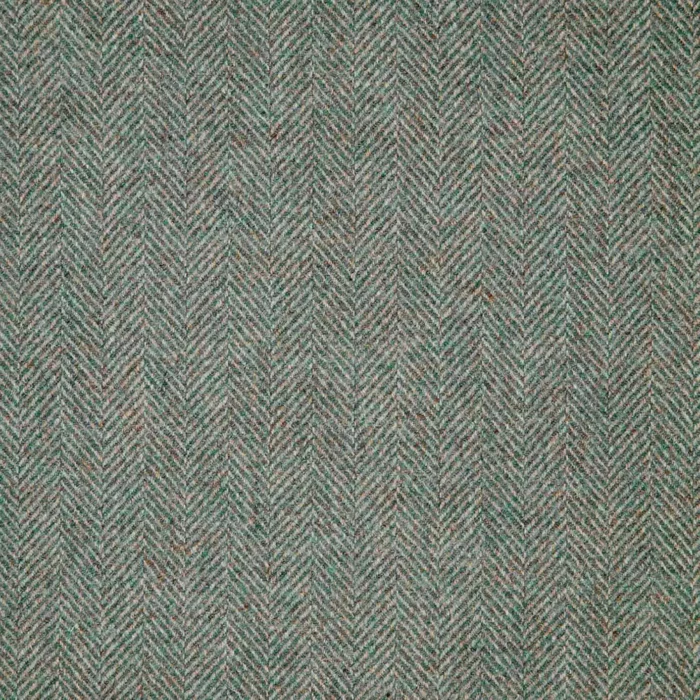 Herringbone Fabric - Sea swatch