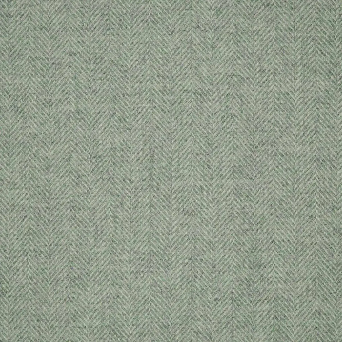 Herringbone Fabric - Sky by blue misc woolen fabric from Abraham Moon & Sons