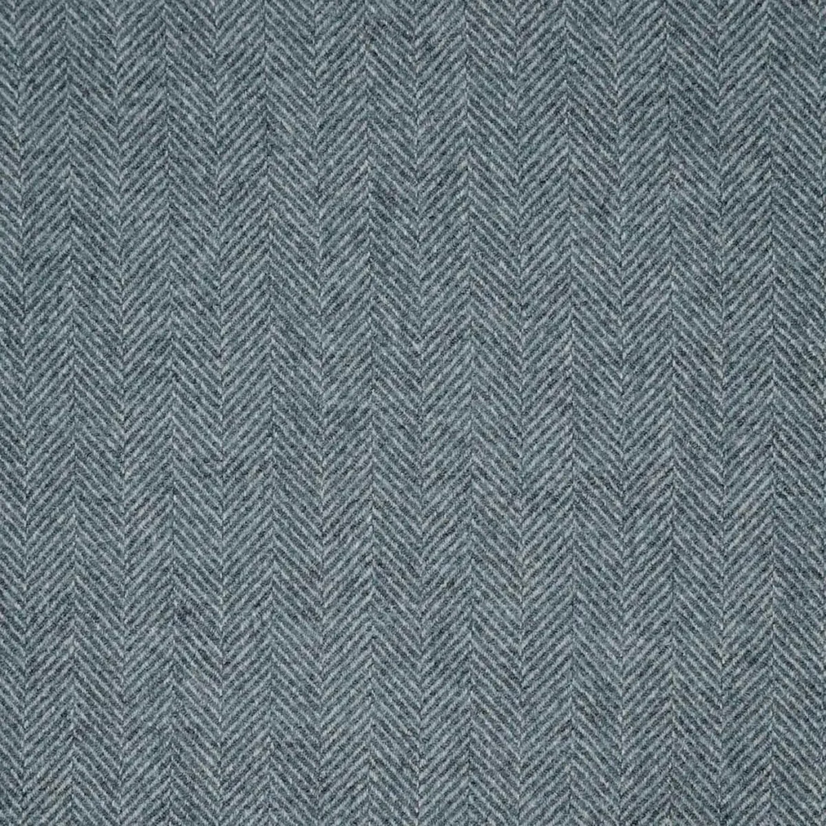 Herringbone Fabric - Light Denim by blue misc woolen fabric from Abraham Moon & Sons