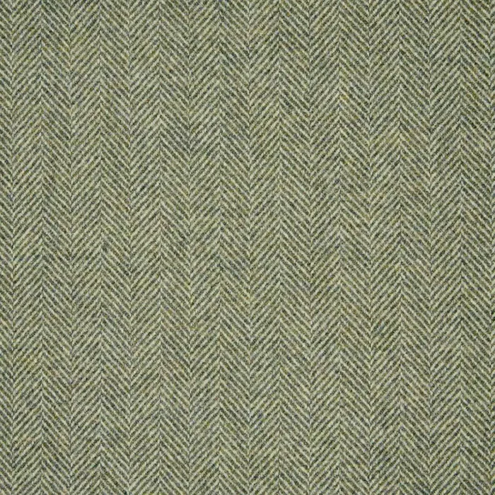 Herringbone Fabric - Dark Sage swatch