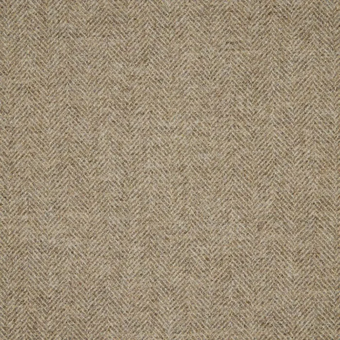 Herringbone Fabric - Stone swatch