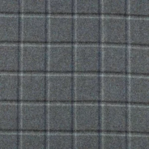 blue checked woolen fabric from Abraham Moon & Sons