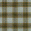 blue checked woolen fabric from Abraham Moon & Sons