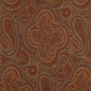 red misc woolen fabric from Abraham Moon & Sons