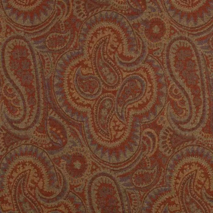 Mac Fabric - Burnt Orange swatch