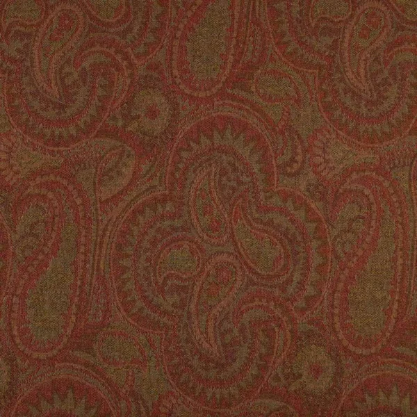 Mac Fabric - Claret by red misc woolen fabric from Abraham Moon & Sons
