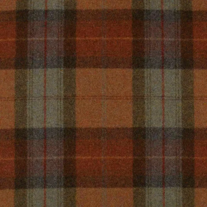 Skye Fabric - Burnt Orange swatch